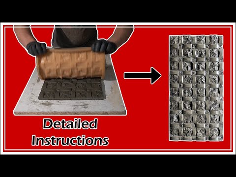 DIY Concrete Stone Casting