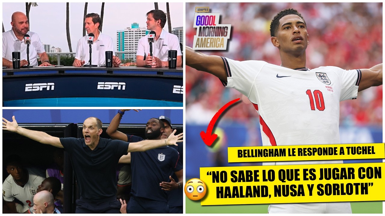 BELLINGHAM pone en su sitio a TUCHEL tras criticar el juego de INGLATERRA vs NORUEGA | Goool Morning