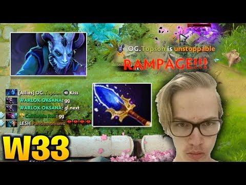 TOPSON RAMPAGE - Riki with Aghanim's Scepter + Magnus
