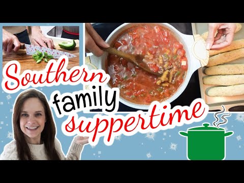 One Pot Lasagna Soup | Ground Beef Recipes | Southern Homemaking