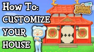How To Make Your House Look Cool | Animal Crossing New Horizons