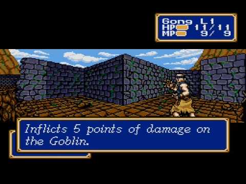 Shining Force Video Walkthrough Part 2 - Battle 1-1