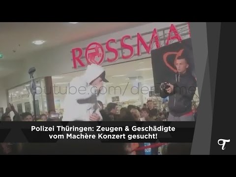 Polizei Thüringen: Augenzeugen & Geschädigte vom Leon Machère Konzert in Weimar gesucht!