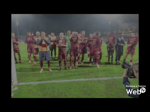 Ravenna FC, una notte da capolista e sogno promozione che continua, i festeggiamenti a fine partita