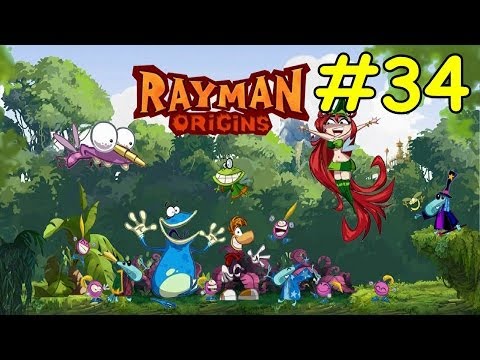Rayman Origins Walkthrough Part 34 Up And Down