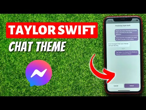 How to Use Taylor Swift Chat Theme on Facebook Messenger