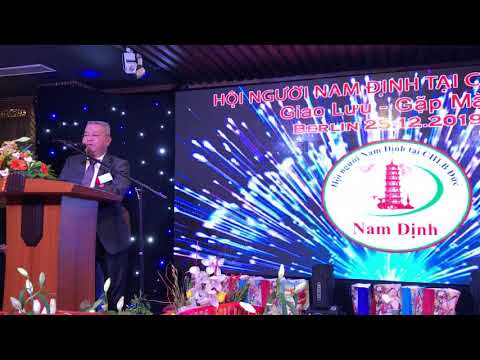 ÔNG VŨ ANH TUẤN PHÁT BIỂU TAỊ HỘI NGƯỜI NAM ĐỊNH MỪNG GIÁNG SINH
