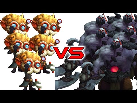 HEIMERDINGER VS SION - ONE FOR ALL - LEAGUE OF LEGENDS (TECHNOLOGY VS IMMORTALITY)