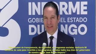 Gobernadores de Diferentes Estados Asisten al 3er Informe del Gobernador Aispuro Torres
