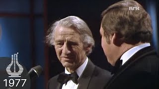Thorbjørn Egner vinner Årets Barneplate (Spellemannprisen 1977)
