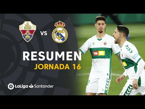 Resumen de Elche CF vs Real Madrid (1-1)