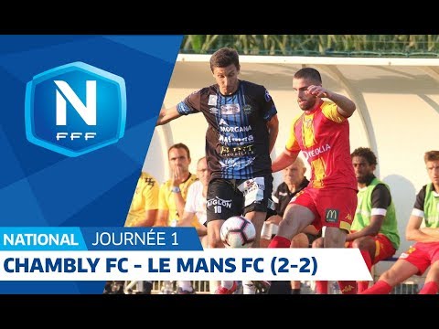 J1 : FC Chambly - Le Mans FC (2-2), le résumé I National FFF 2018-2019