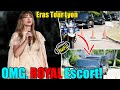 WOW! Taylor Swift arrived at Groupama Stadium in Lyon for Eras Tour Escorted by Motorcade