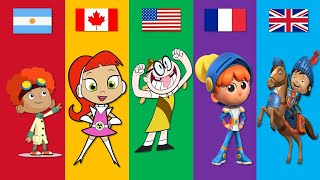 Cartoons From Different Countries | Pt.66