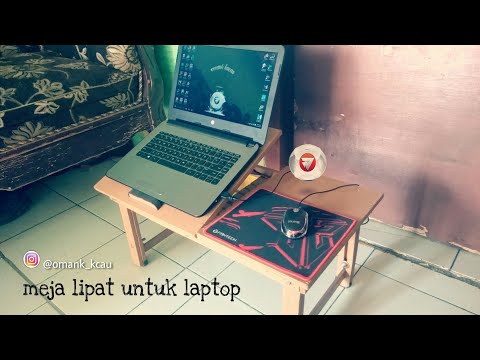 Cara Membuat Meja Lipat  Untuk Laptop Video