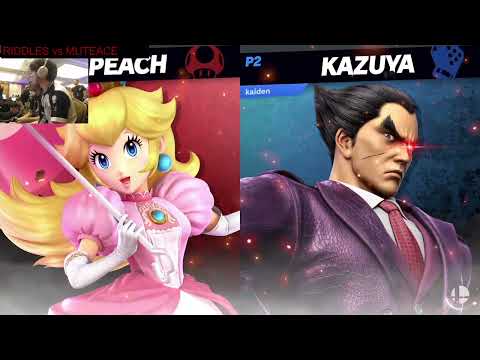 Riddles (Kazuya, Terry) vs MuteAce (Peach) - Port Priority 8 | 12 Nov '23