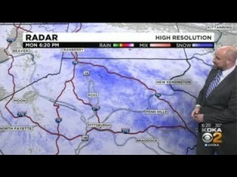 KDKA-TV Evening Forecast (1/18)