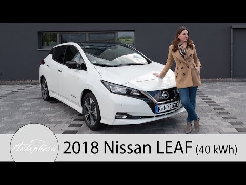 2018 Nissan LEAF Fahrbericht / 40 kWh Batterie mit 110 kW E-Motor - Autophorie