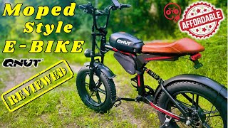 Moped Style E-Bike Walkthrough and Ride Test