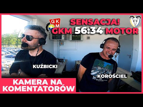 SENSACJA! GKM POKONUJE MOTOR I WYRYWA PUNKT BONUSOWY | KAMERA NA KOMENTATORÓW!