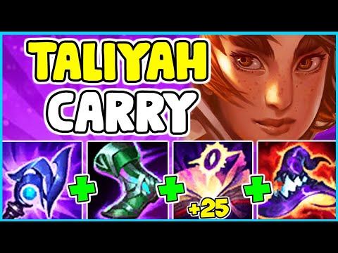 HOW TO PLAY TALIYAH JUNGLE & SOLO CARRY IN SEASON 11 | Taliyah Guide S11 - League Of Legends