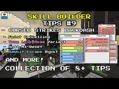 Collection of SKILL BUILDER tips in JJS! | Jujutsu Shenanigans Skill Builder Tutorial