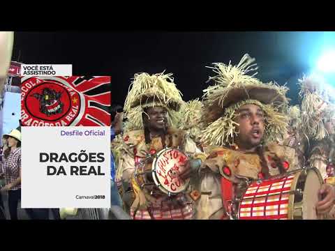 Largada do desfile oficial Dragões 2018
