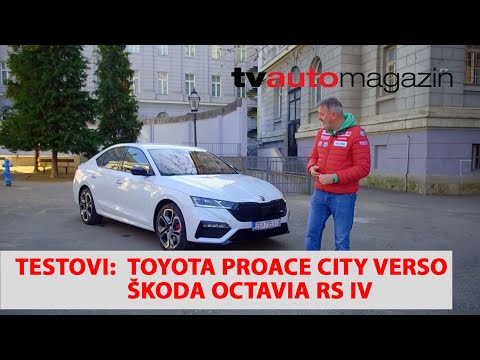 TV Automagazin S10 40  - Test Toyota Proace City Verso i Škoda Octavia RS IV