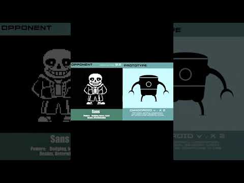 Sans vs Omnidroid #kronos #undertale #incredibles #kys #fyp