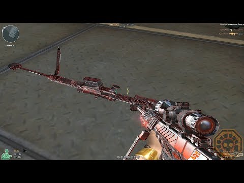 【CF】 Cross Fire Russia || Barrett M82A1 Born Beast Punk Skin (Barrett M82A1 Демон (Камуфляж Punk)) !