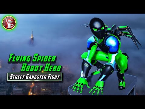 Super Spider Robot Hero City Rescue Mission - Power Spider Gameplay 3d
