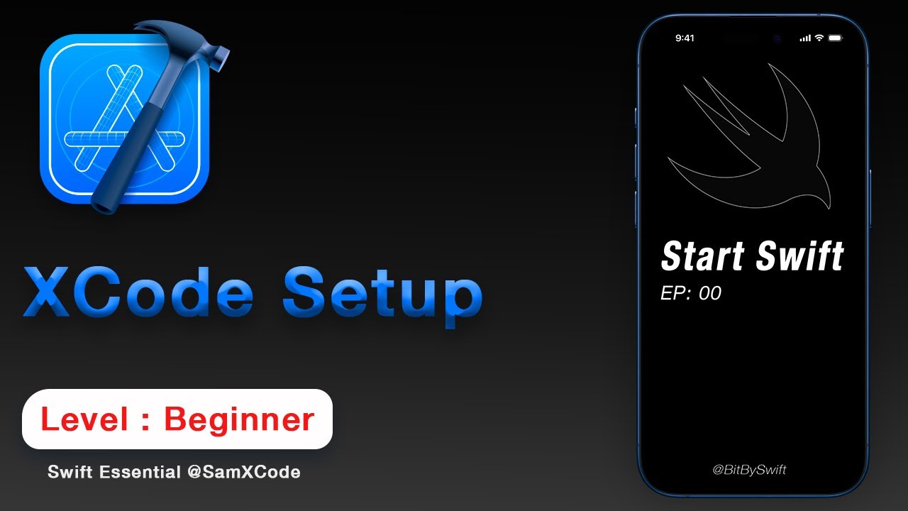 Learn Swift Ep 00: Xcode Setup & First Swift Program