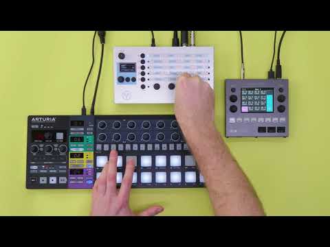 Aodyo Anyma Phi Hybrid Monophonic Physical Modeling Synthesiser (white) image 3