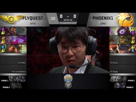 [NA LCS Spring 2017] FlyQuest vs Phoenix1 - 3rd Place Playoffs Game 1
