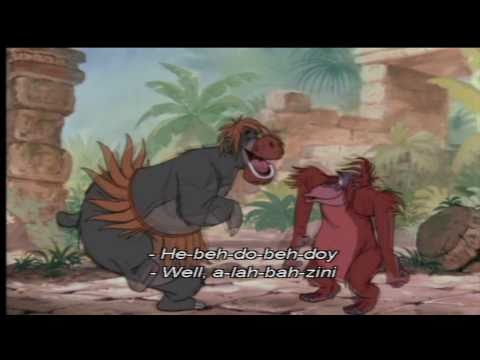 I Wanna Be Like You Jungle Book Song