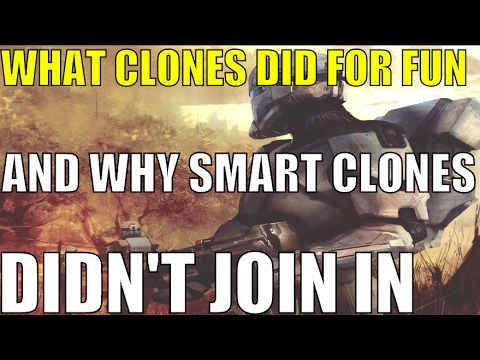 What did Clones do in their Free time?
