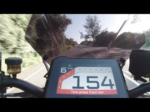 KTM 1290 SUPER DUKE R 2020 Testing wheelie control