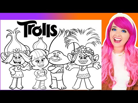 Coloring Pages Trolls