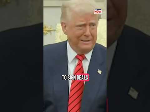 Video | President Trump said the U.S. doesn't "need to sign deals" while speaking about trade