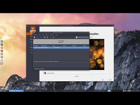 ArcoLinux : 979 calamares series : using gparted to get to a clean slate state to overcome issues