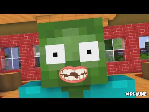MONSTER SCHOOL :  THE GIRL RUNNED ON HEROBRIN - LOVE STORY - FUNNY MINECRAFT ANIMATION