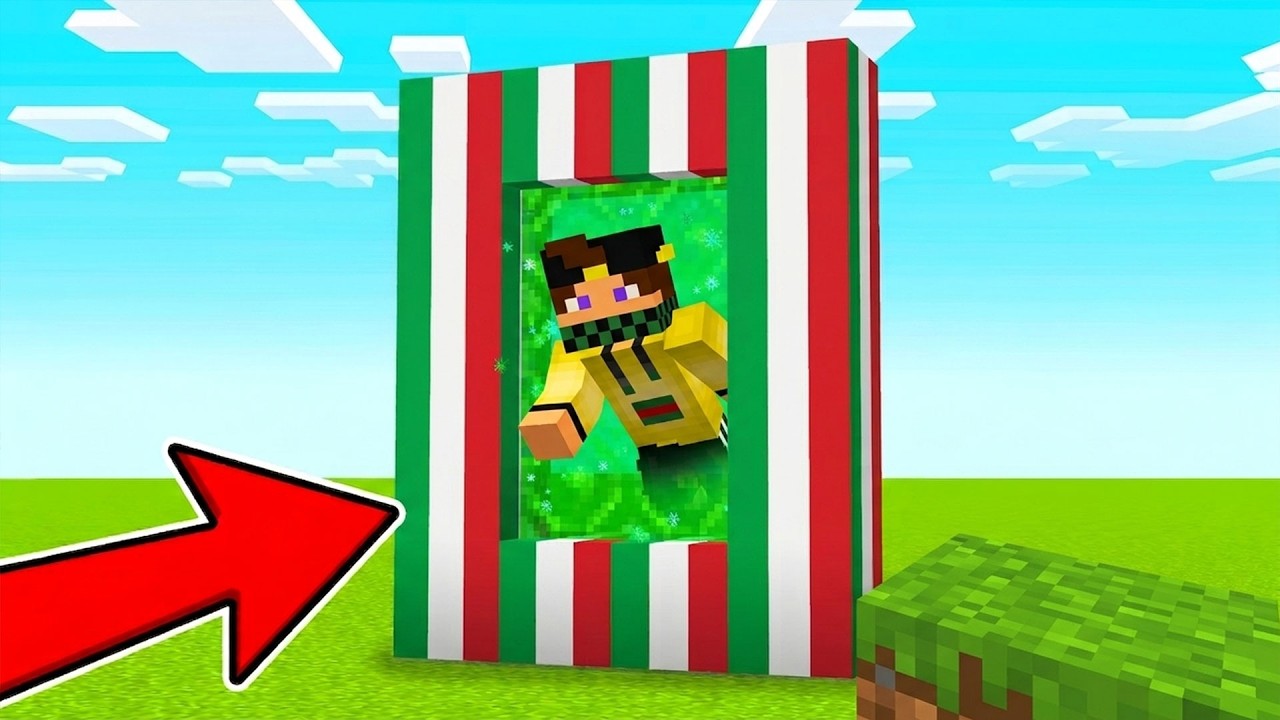 NASCONDINO CON I PORTALI DELLE NAZIONI SU MINECRAFT