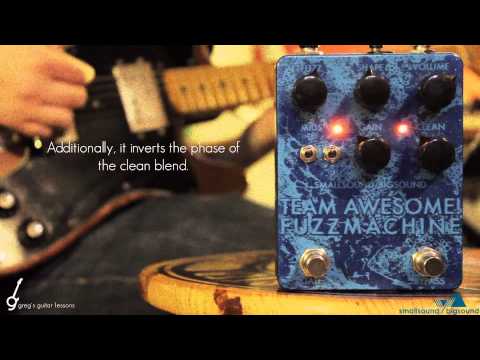 Guitar Demo: Small Sound Big Sound Team Awesome Fuzz Machine