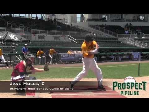 Jake Molle Prospect Video, C, University High School class of 2017