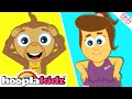 Head Shoulders Knees Toes Hindi Balgeet Hindi Nursery Rhymes By HooplaKidz