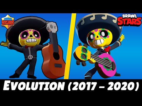 Brawlers Evolution | Brawl Stars (OLD Vs NEW)
