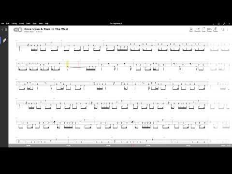Once Upon A Time In The West ( Dire Straits )Tablatura e base Senza Basso Backing bass track-NO BASS