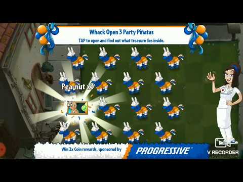 How to Win Pinata's Party of Plants vs Zombies 2 - June 24 2020 Strategy
