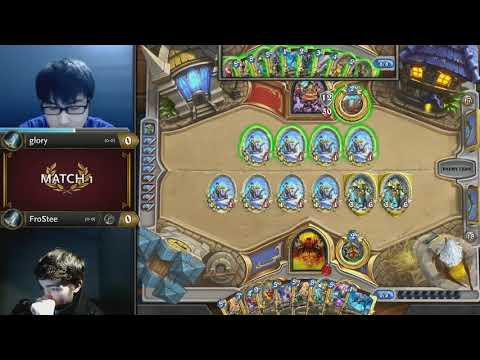 glory vs FroStee - Hearthstone Grandmasters Asia-Pacific S2 2019 - Week 1