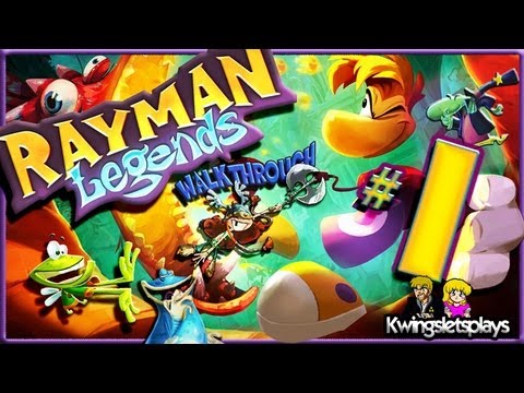 Rayman Legends Walkthrough - Rayman Legends - Walkthrough Part 1 Teensies in Trouble